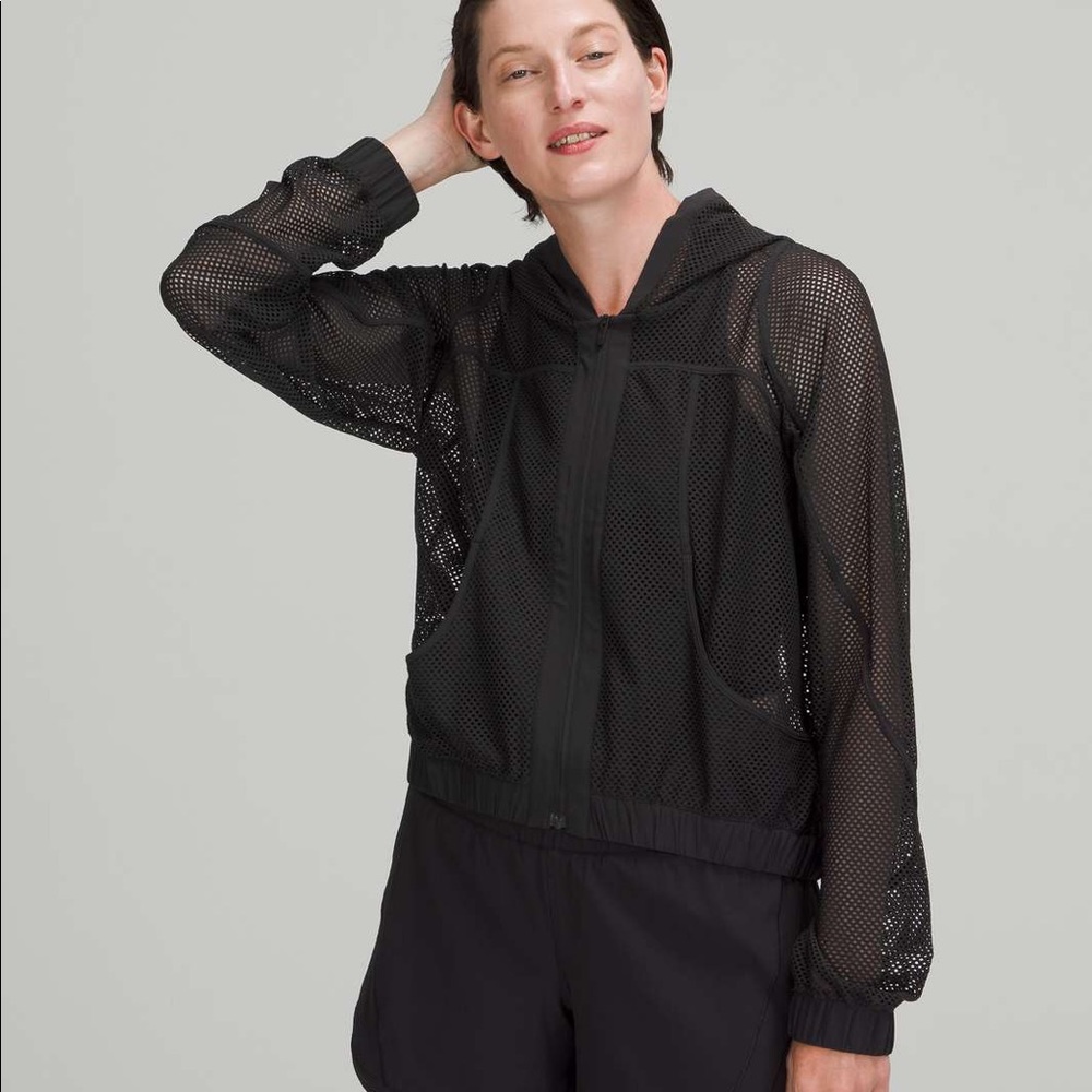 Lululemon Relaxed fit mesh jacket